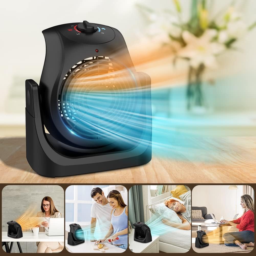 LifePlus 2 in 1 Heater Fan Combo